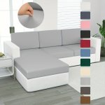Stretchable Milk Silk Sofa Cover - Solid Color Pet-friendly & Dustproof Couch Protector For Living Room Bedroom And Dining Area