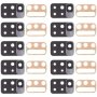 10 Pcs Back Camera Lens For Xiaomi Redmi 10 Prime / Redmi 10 21061119AG 21061119BI