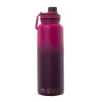 Lizzard Flask 1.2L Assorted - Hot Pink Eggplant