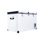 Snomaster Dual Compartment Stainless Steel Fridge/freezer 81.5L