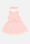 PoP Candy Bow D Cor Mesh Dress - Pink