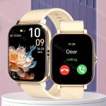 Smart Watch With Customizable Wallpaper And Information Reminders Suitable For Wireless Calls And Multiple Sports Modes For Men