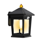 Solar Rechargeable LED Wall Lantern Light