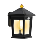 Solar Rechargeable LED Wall Lantern Light