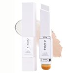 Color Changing Foundation Stick Light To Medium Coverage Matte Finish Dual-ended Foundation Makeup Stick With Brush For Flawless