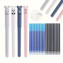 Animal Erasable Gel Pen 0.5MM Black Blue/ink Gel Pen Office Stationery