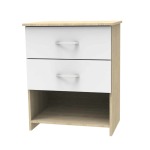 Modern 2 Drawer Nightstand MW342