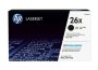 HP 26X High-Yield Black LaserJet Toner Cartridge