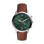 Fossil Neutra Chronograph Brown Leather Men's Watch - FS5902