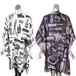 Salon Cape Vintage With Salon Tools Water-repellent Polyester Studs
