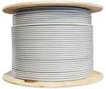CAT6-500 Acconet CAT6 Indoor Ethernet Cable 500M White Solid Copper Utp Roll