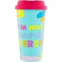 Clicks Travel Mug Colourful Morning