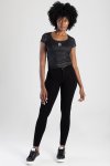 Sissy Boy Womens Joey Axel Knit Jeggings In Black - Black 10