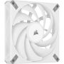 Corsair Af Elite Series AF140 Elite White 140MM Fluid Dynamic Fan With Airguide Single Pack.