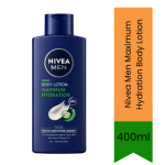 Nivea Men Maximum Hydration Body Lotion 400ML - Premium Pure Deep Moisture Lotion For Dry Skin Care & Intensive Hydration Delive