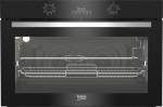 Beko 90CM Twin Fan Oven Black – BBWMT12300XS