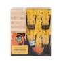 Jenga - Drinking Game - Wooden & Glass - 4 Shot Glasses - 2 Pack