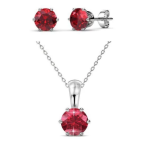 DESTINY July Birth Set With Swarovski Crystals