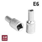 Fixman 1/4' Drive E-deep Socket E6
