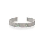 Infinity Butterfly Cuff - 18KT White Gold Vermeil