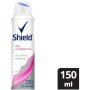 Shield Women Antiperspirant Deodorant Body Spray Fresh Shower 150ML