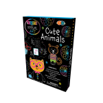 Buddy & Barney Scratch & Spiral Art Set - Cute Animals