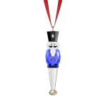 SWAROVSKI Holiday Cheers Nutcracker Ornament Blue