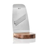 Gourmet Ultra-thin Slicer On Acacia Stand - Tufo