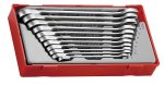 Teng Tools 11PC Metric Ratcheting Combination Spanner Tray