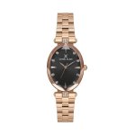 Womens Rose Gold Oval Watch