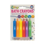 Baby Bath Bud Crayons 6PC