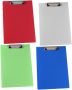 4PCS Clipboard Storage Multi-function Clipboard Notepad Paper File