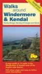 Walks Around Windermere - Kendal Sawry And Newby Bridge Sheet Map Folded