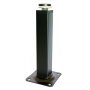 Cabinet Leg 150 X 25 Matt Black 2PACK