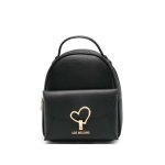 Love Clasp Backpack -black gold