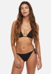 Tie Tanga Bikini Bottoms - Black