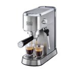 Black+Decker ECM150-B5 Espresso Coffee Machine Compact 4-CUP Home Brew