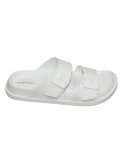 Ladies Double Strap Sandal - 9 White