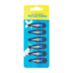 Navy Hair Sleep Pins 6-PACK