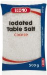 Coarse Iodized Salt