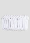 10-PACK Trainer Socks - White