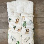 3-IN-1 Snuggle Baby Sleeping Bag Safari And Trees