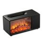 Air Humidifier Cold Mist Aromatherapy Maker Black Flame Bluetooth Speaker