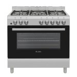ELBA Essential 90CM 5 Gas Cooker With Gas Oven Stainless Steel