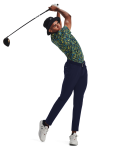 Men's Ua Playoff Polo 3.0 Print - Midnight Navy Md