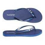Holiday Flip Flops - Midnight Blue - 8