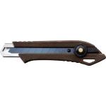 Woody Cutter Model Snap Off Knife 18 Mm Wheel Lock Ctr Wd Lbrn