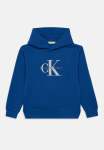 Calvin Klein Boys Light Monologo Hoodie In Blue - Blue 16