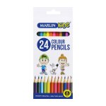 Marlin Kids Colour Pencils 24'S Long Pack Of 12