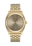 Nixon Time Teller Unisex Watch - Light Gold Vintage White